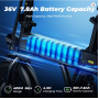  Elektrofahrrad, 250 W Motor, 36 V 7,8 Ah Lithiumbatterie, 25 km